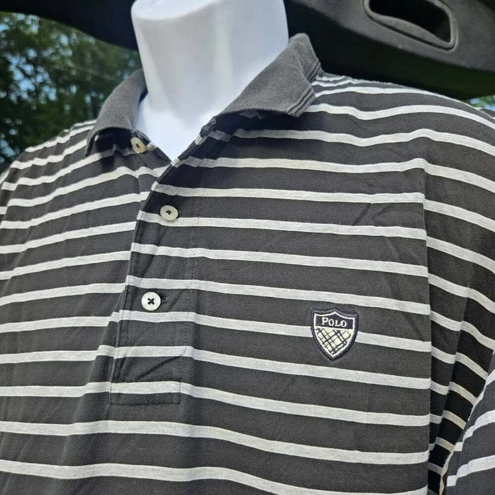 Polo Golf Ralph Lauren Striped Polo Shirt XXL